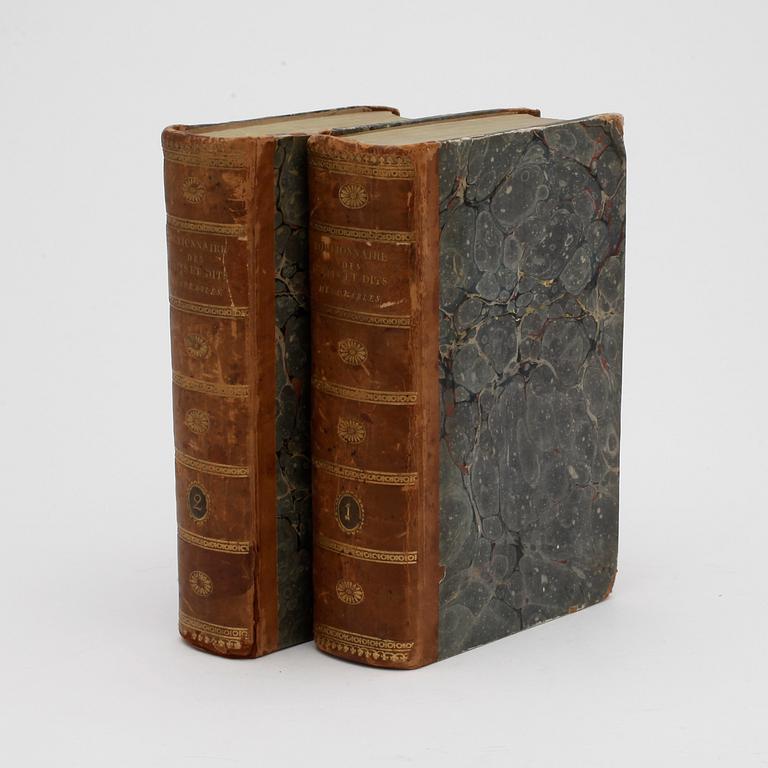 DICTIONNAIRE PORTATIF DES FAITS ET DITS...DE L´HISTOIRE..., 2 vol, Paris 1768.