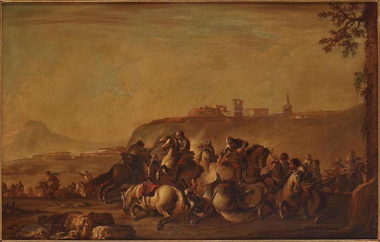 Cavalry battles, a pair.