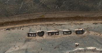 FRUKTSKÅL, 813 silver, A. Sirtamo Helsingfors 1970. Vikt 404 g.