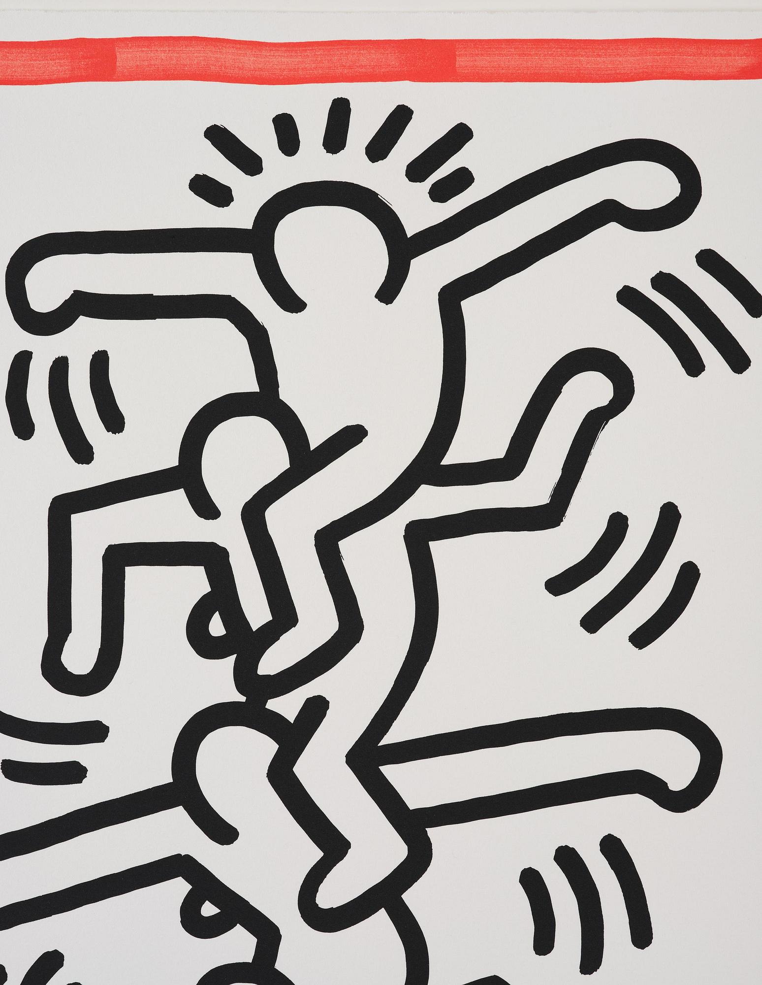 Keith Haring, Utan titel, ur "Three Lithographs".