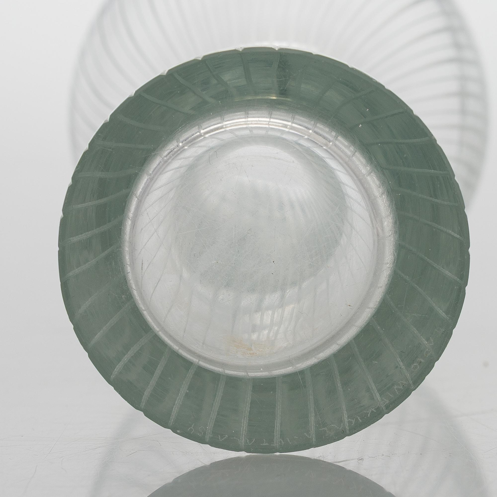 Tapio Wirkkala, vas, modell 3520, signerad Tapio Wirkkala Iittala -54.