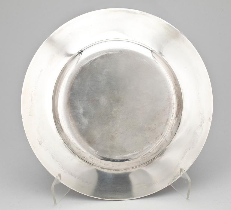 FAT, silver, Edlunds Silvervarufabrik Ab, Stockholm, 1940. vikt ca 390 gram.