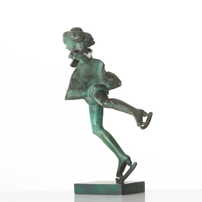 Carl Milles, "Skridskoprinsessan".