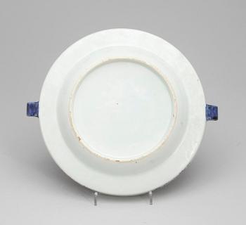 VÄRMEFAT, 3 st, porslin, Kina, Jiaqing ( 1796-1820).