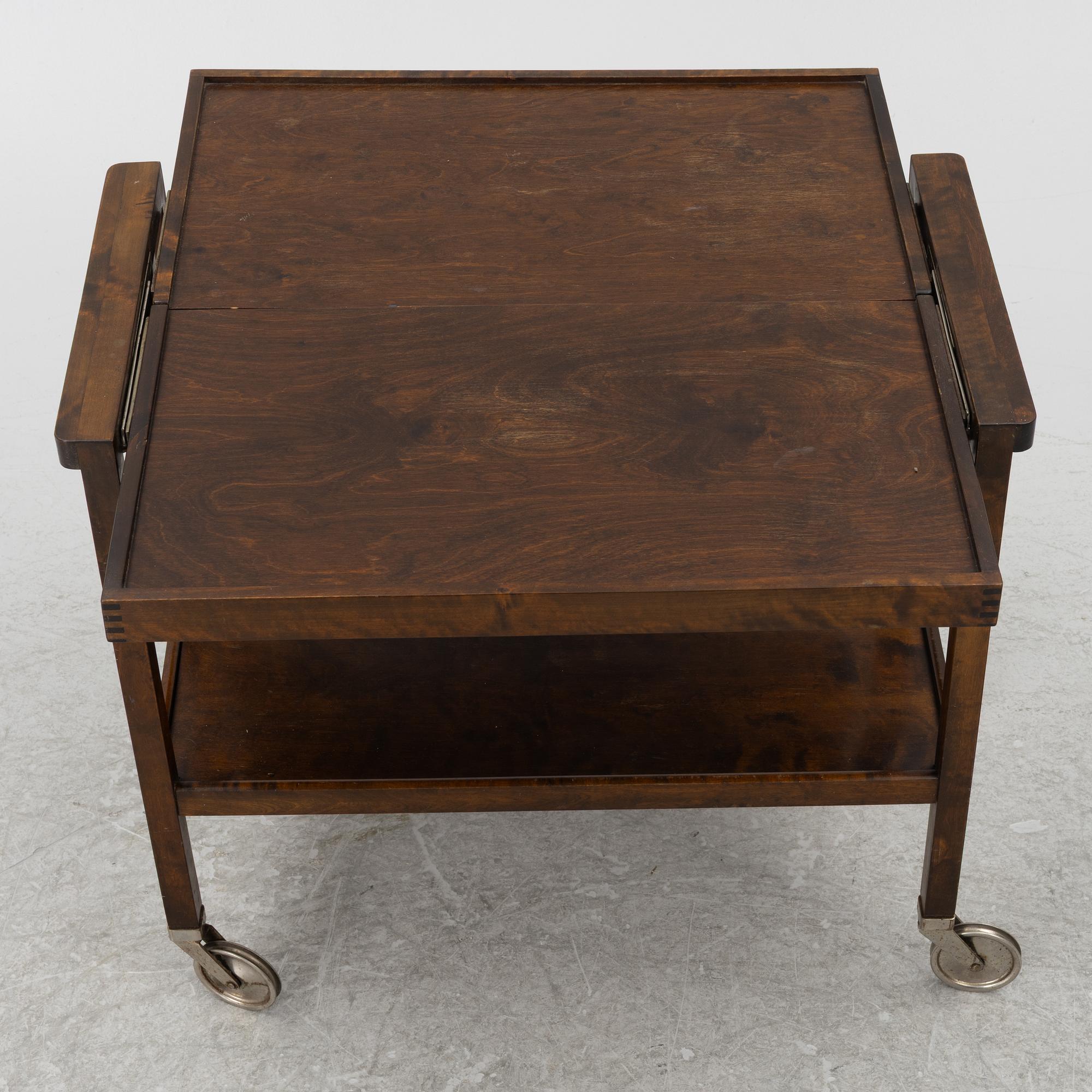 A Functionalist serving cart, second quarter of the 20th century.