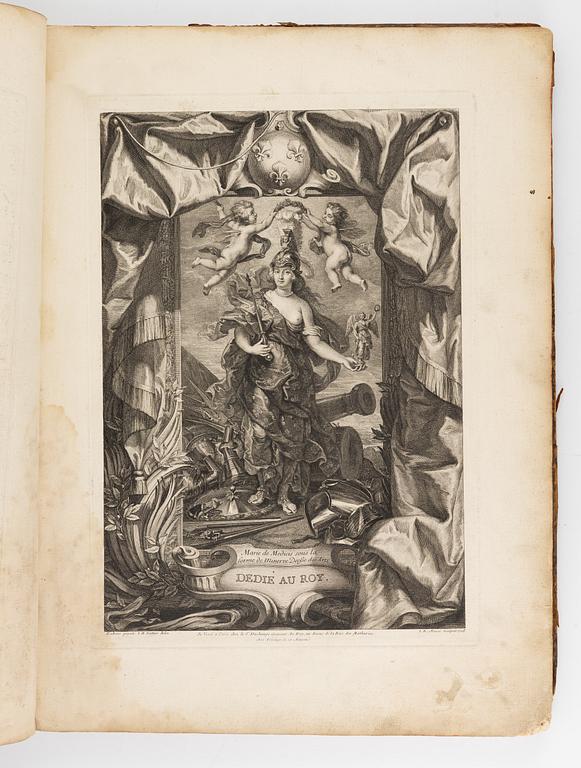 La Gallerie du Palais du Luxembourg peinte par Rubens. Paris, 1710.