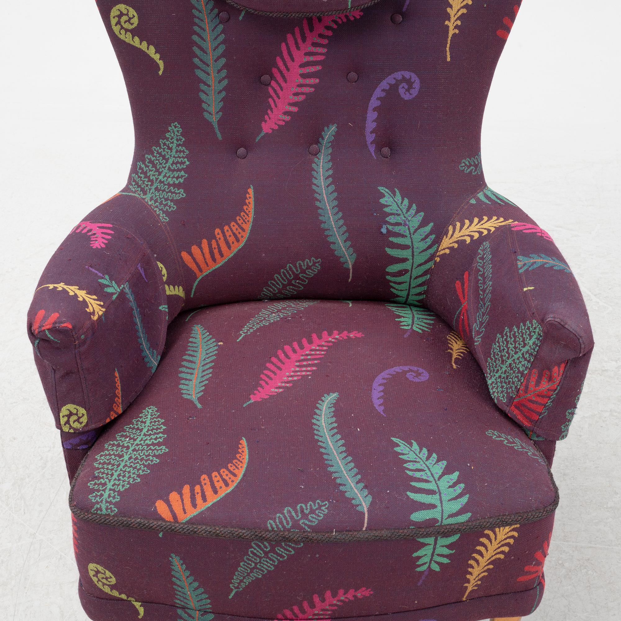 Carl Malmsten, a 'Farmor' armchair, second half of the 20th Century.