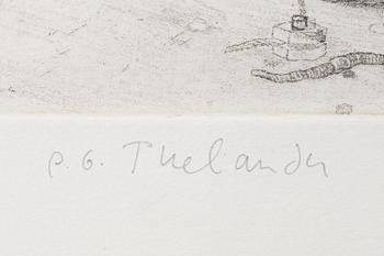 PG Thelander, "Europeiska strutsar VI".