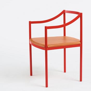 Jens Fager, a unique 'Vico' chair, from the series 'Assises' executed for Gallery Pascale, Sweden, 2013.