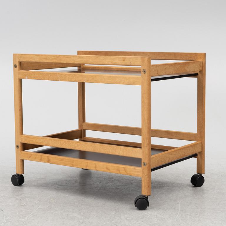 Børge Mogensen, Serving cart, Fredericia Stolefabrik, Denmark, 1960s.