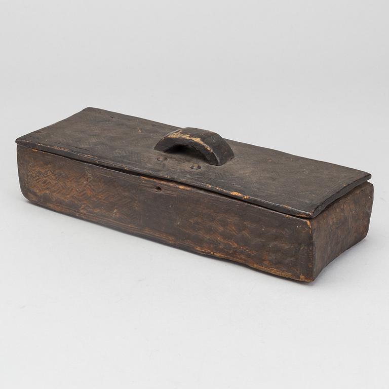 A TUKULA BOX, KUBA, CONGO.