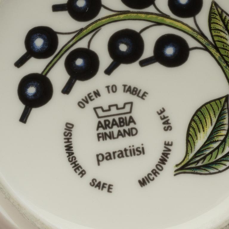 BIRGER KAIPIAINEN, a 24 part 'Paratiisi' porcelain service, Arabia, Finland.