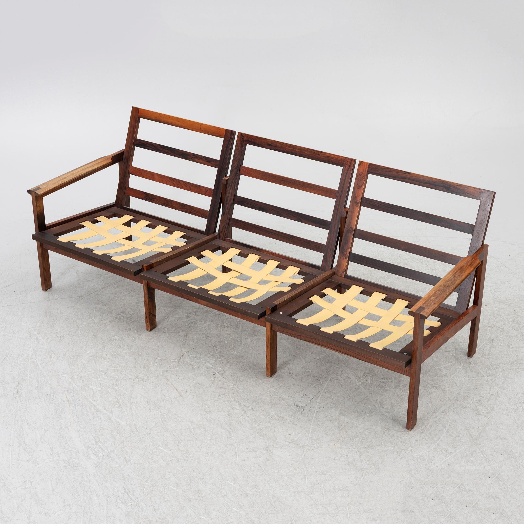 IKEA, soffa samt soffbord, "Trienal", 1967.