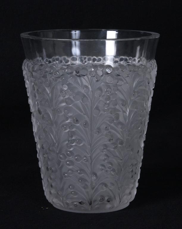 VAS, glas, Lalique, Frankrike, 1900-tal.