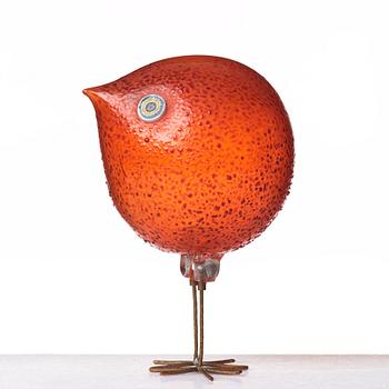 Peter Pelzel, a "Pulcino" glass bird, Vistosi, Italy 1960's.