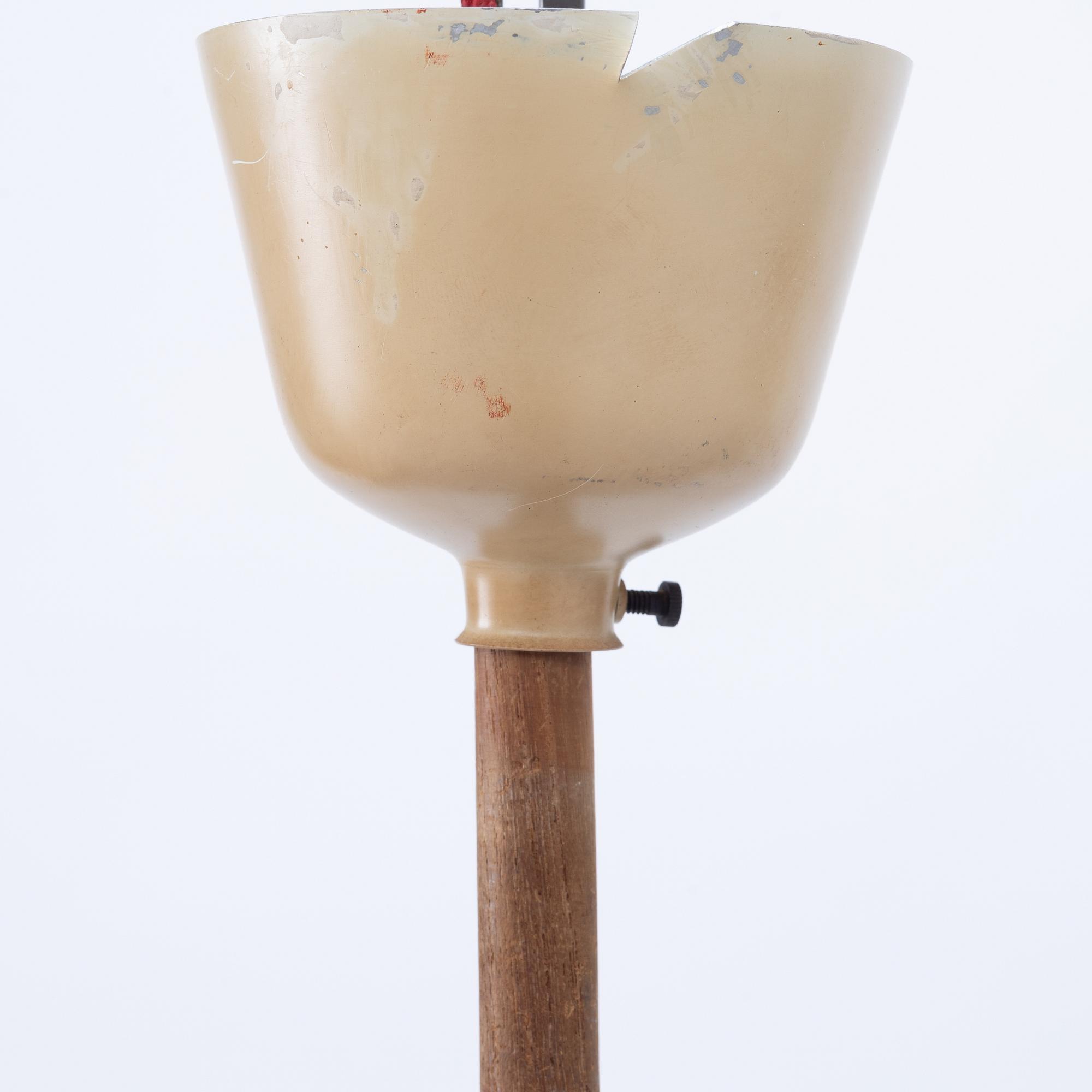Poul Henningsen, a copper ceiling lamp "PH Tallerken", Louis Poulsen Denmark, second half of the 20th century.