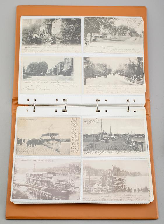 SAMLING VYKORT, ca 440 kort, från sekelskiftet 1900 och framåt.