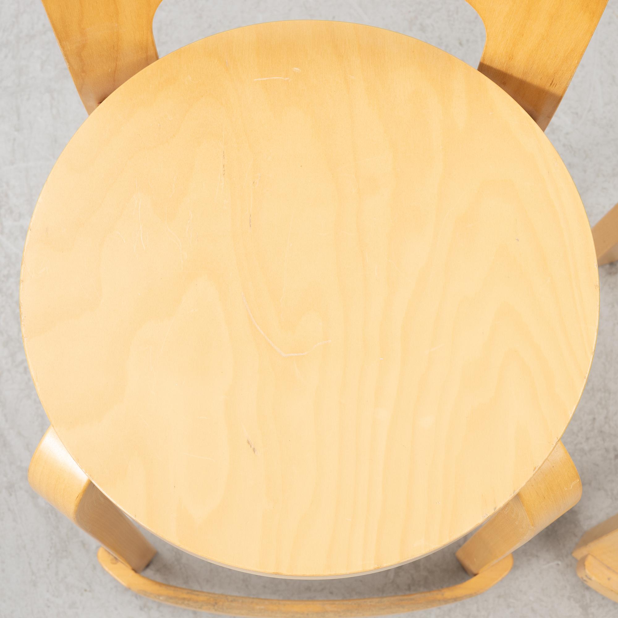 Alvar Aalto, stolar, ett par, modell K 65, Artek, Finland, 2016-17.