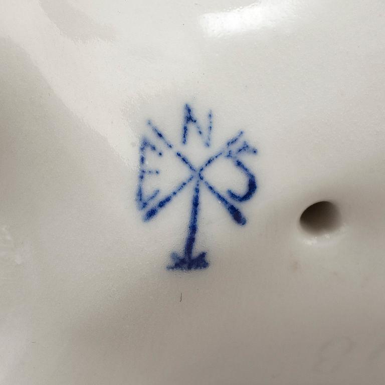 Two porcelain figurines by Karl Ens, Germany.