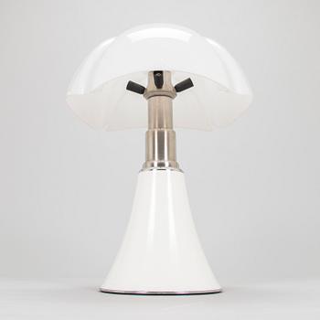 Gae Aulenti, a 'Pipistrello' table light from Martinelli Luce, Italy, designed 1965.