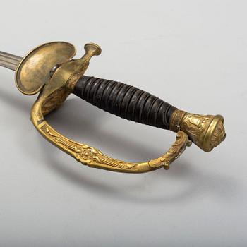 A 19th century French smallsword.