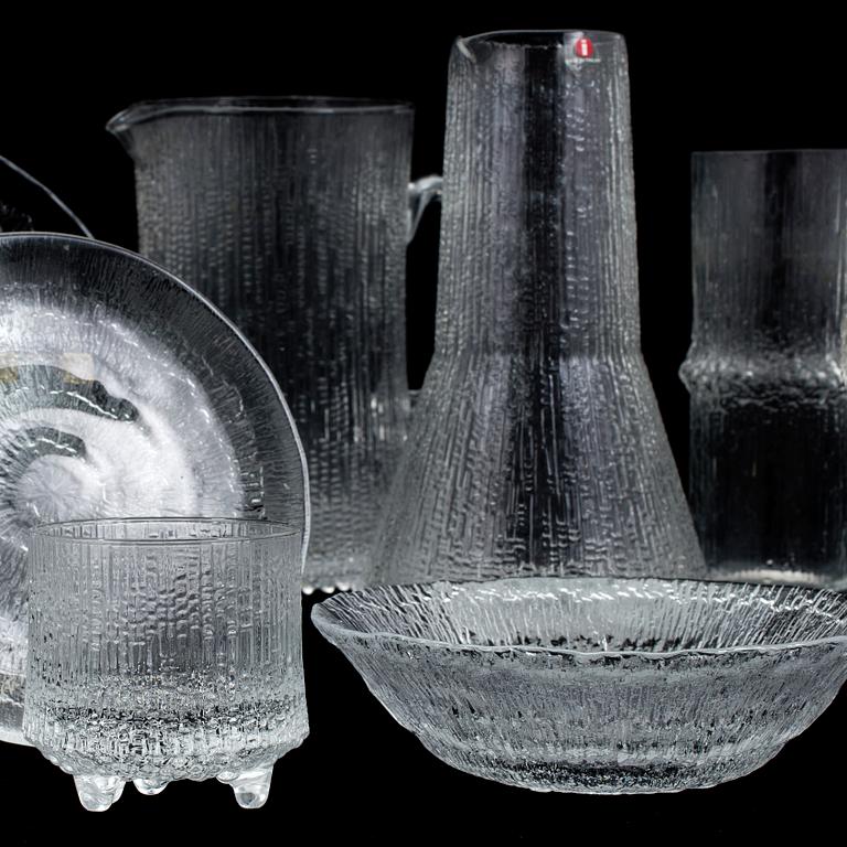 SERVISGLAS, 56 delar, Tapio Wirkkala och Timo Sarpaneva, Iittala.