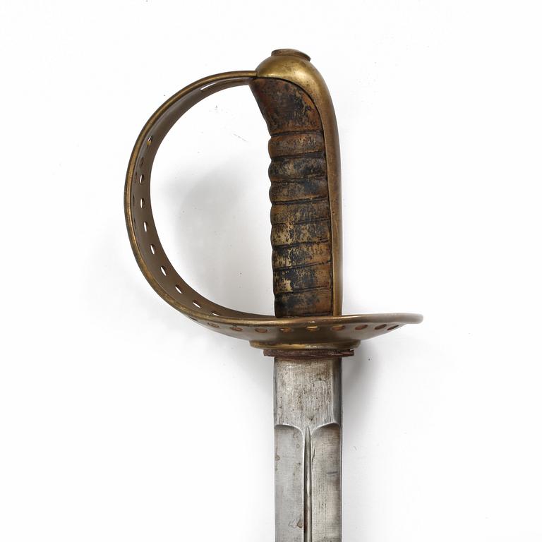 SABEL, m/1893 för menig vid kavalleriet.