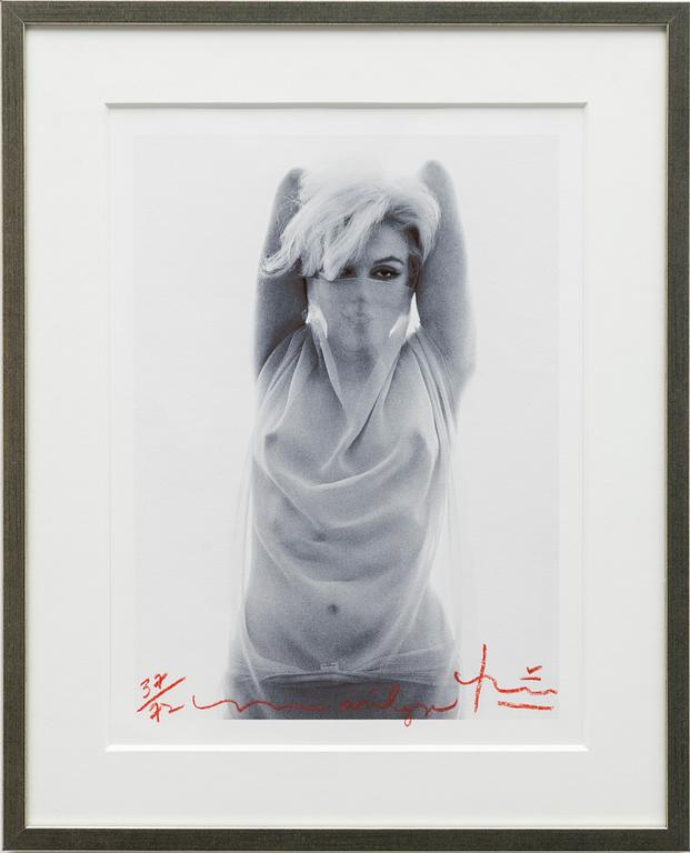 Bert Stern, "Marilyn Monroe, Arabian", 1962.