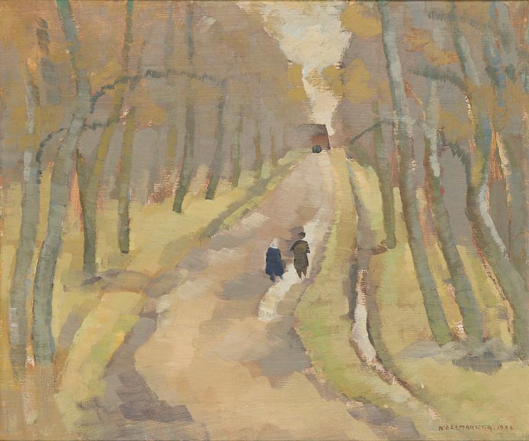 Eero Nelimarkka, The Couple on the Forest Road.