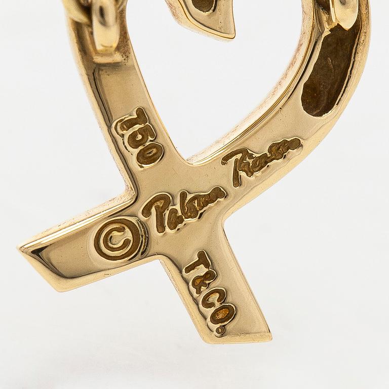 Tiffany & Co, Paloma Picasso, kaulakoru, "Loving Heart", 18K kultaa.