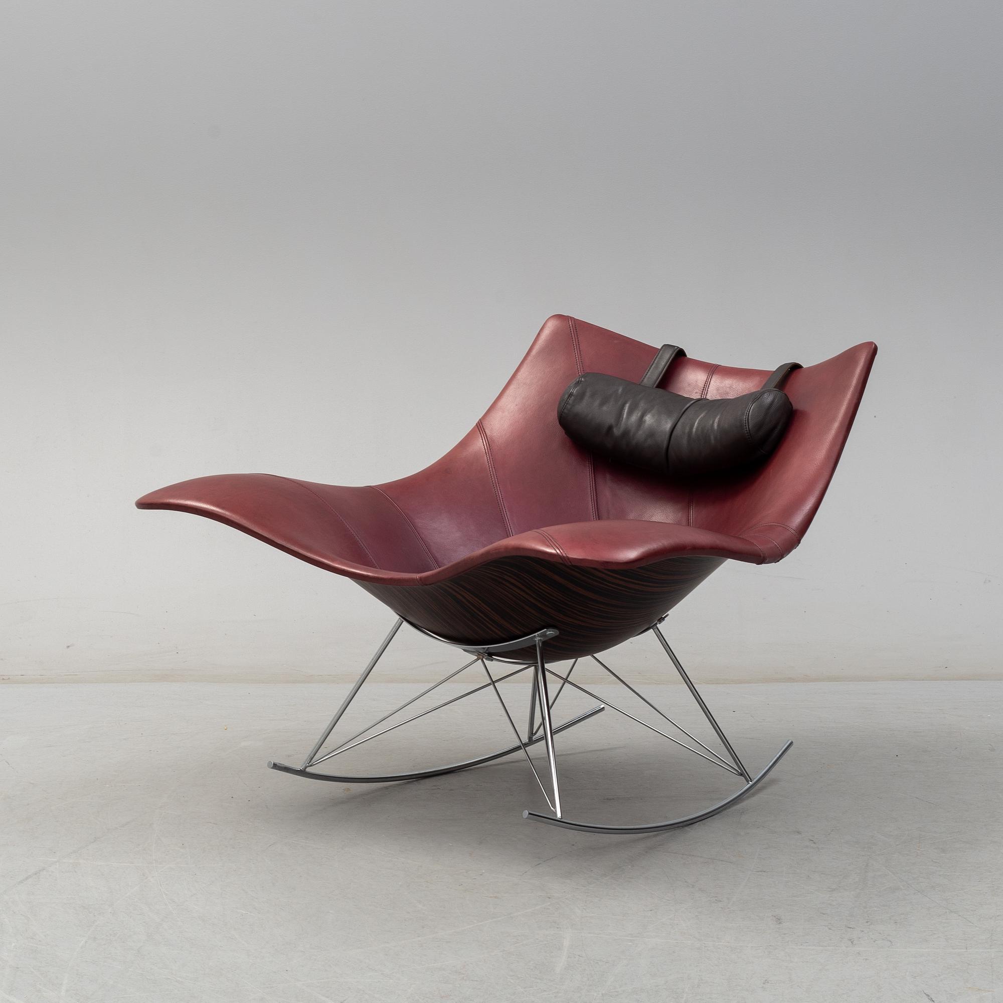 THOMAS PEDERSEN, gungstol/fåtölj, "Stingray", Fredericia, Danmark, 2000-tal.