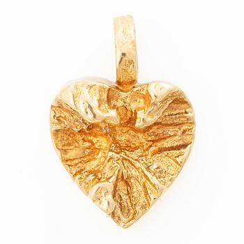 Björn Weckström, Pendant in 18K gold, for Lapponia. Finland, 1977.