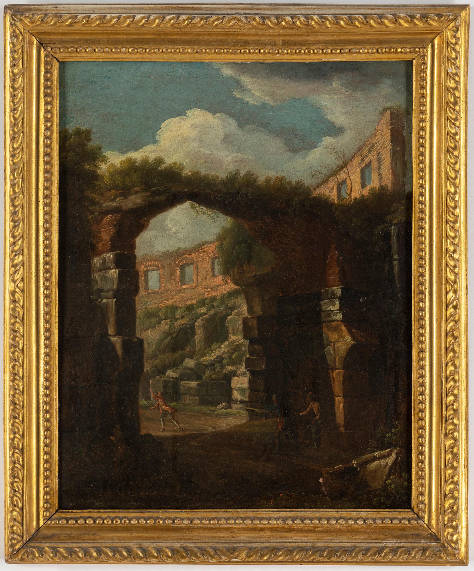 OKÄND KONSTNÄR 1700/1800-TAL, ett par. Uppfodrade på pannå 47 x 38 cm.