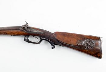 SLAGLÅSGEVÄR,  Valentin Christoph Schilling, Suhl, Tyskland, 1800-talets mitt.