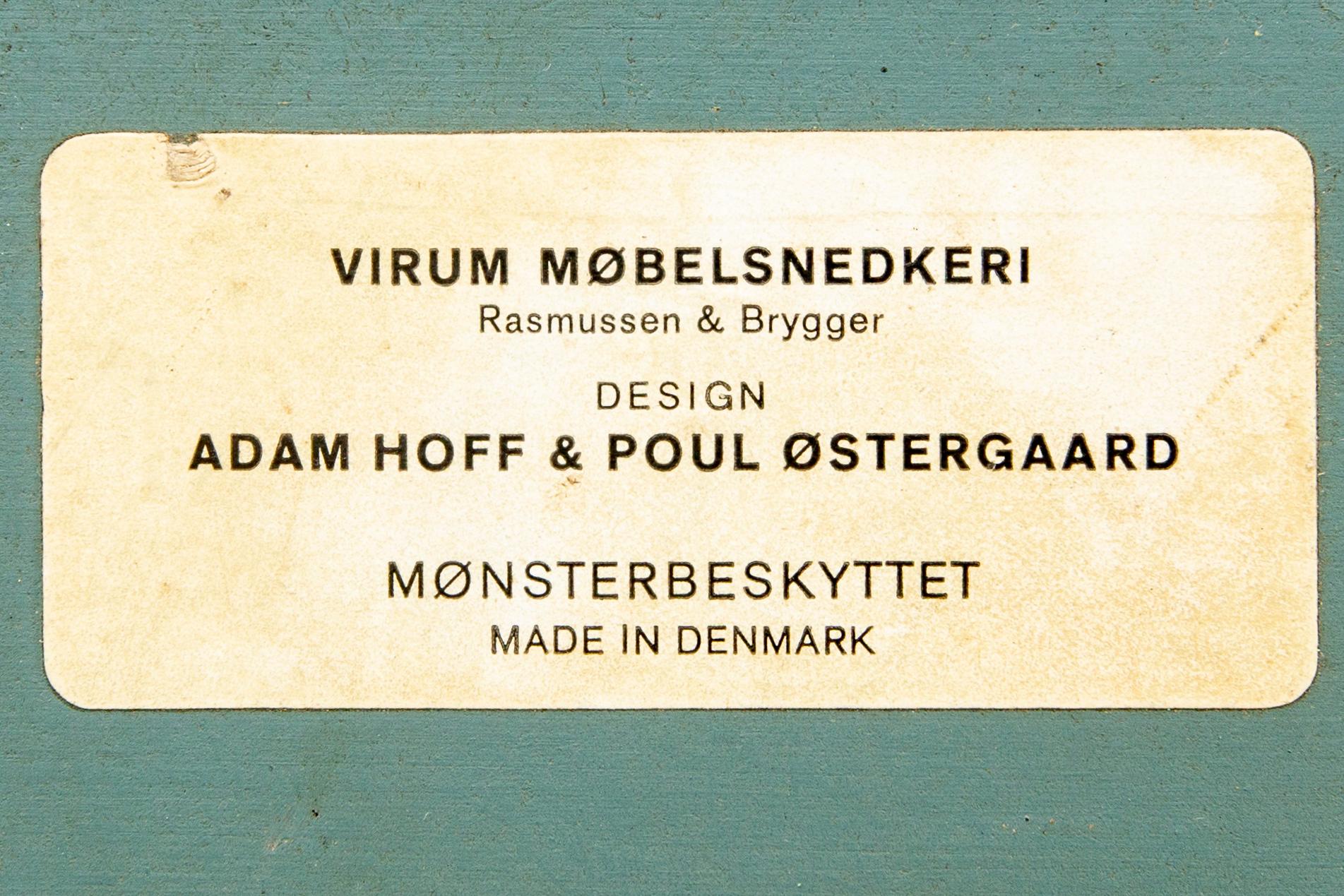 Adam Hoff & Poul Östergaard, Virum Möbelsnickeri, clothes hanger / gentleman, Denmark, mid-20th century.