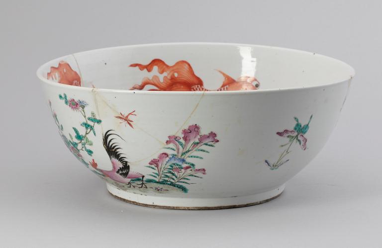 SKÅL, porslin, Kina 1800/1900-tal.