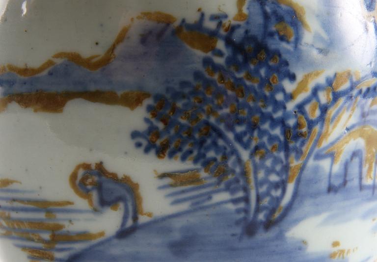 BOJANER, ett par, porslin, Kina, Qing-dynastin, 1800-tal.