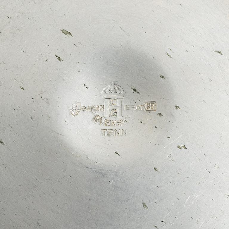 Sylvia Stave, tillskriven, skål, modell "5346", C.G. Hallberg, Stockholm, 1931.