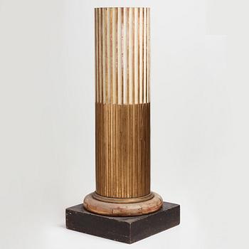 A late Gustavian late 18th century column.