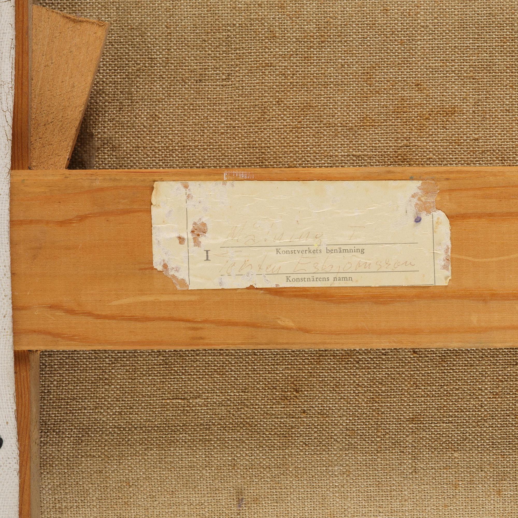 Torsten Esbjörnsson, "HLiie-9".