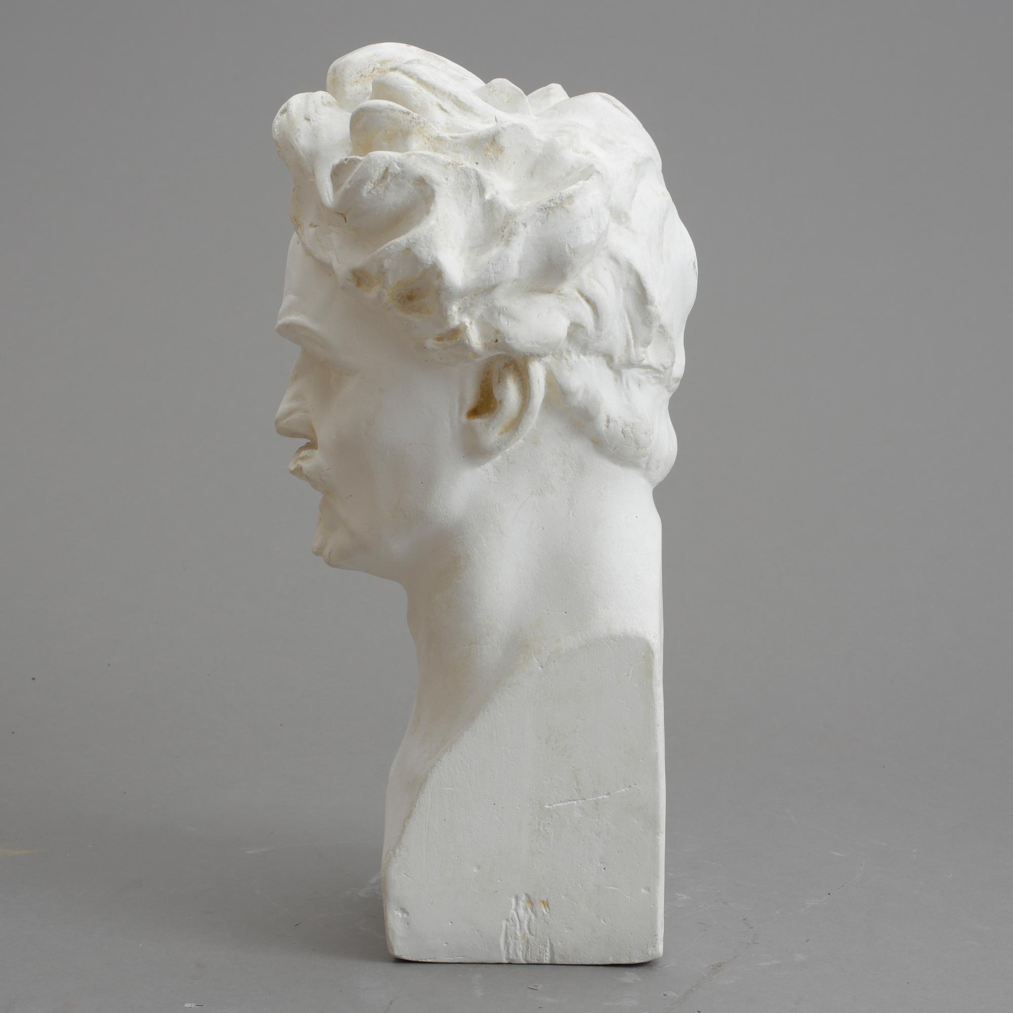 CARL ELDH, skulptur, gips.