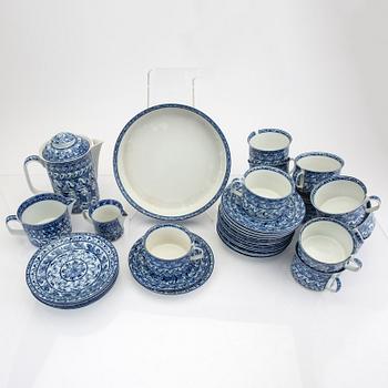 Signe Persson-Melin/Oiva Toikka, a 23 pcs tea service "Cobolti" Rörstrand 1980s.