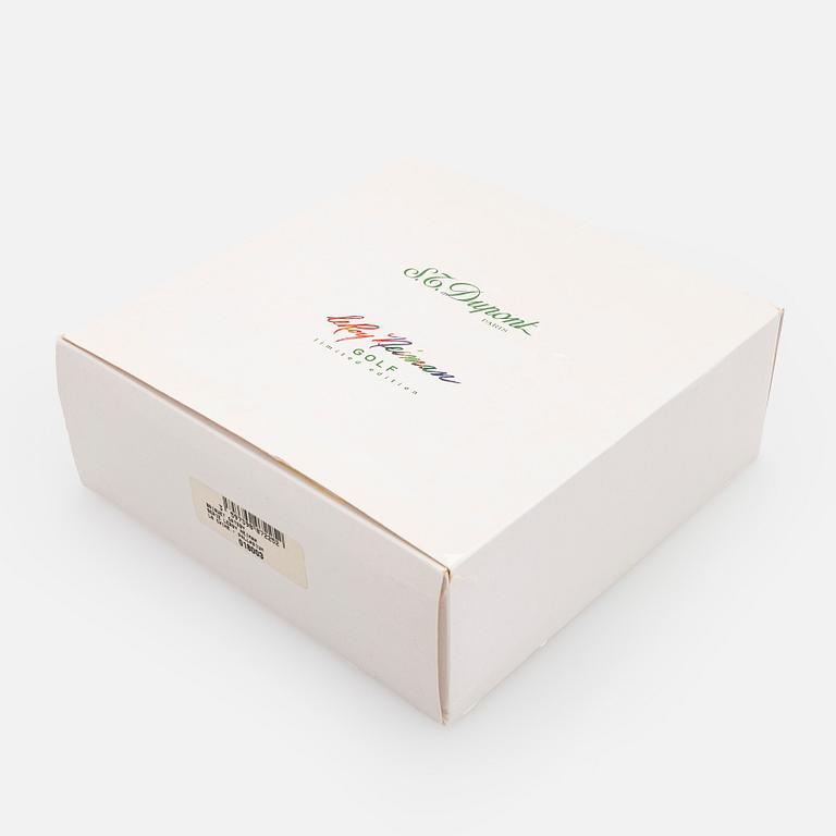 S.T.Dupont, LeRoy Neiman, tändare, limited edition, "Golf", 2003.