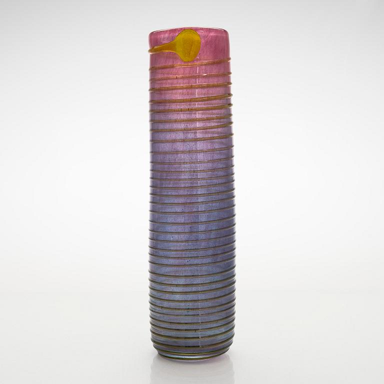 Tiina Nordström, an art glass signed Tiina Nordström, Nuutajärvi.