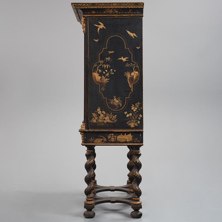 A Swedish late Baroque cupboard.