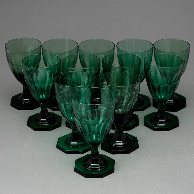 GLAS, 12 st, Gerda Strömberg, Strömbergshyttan.