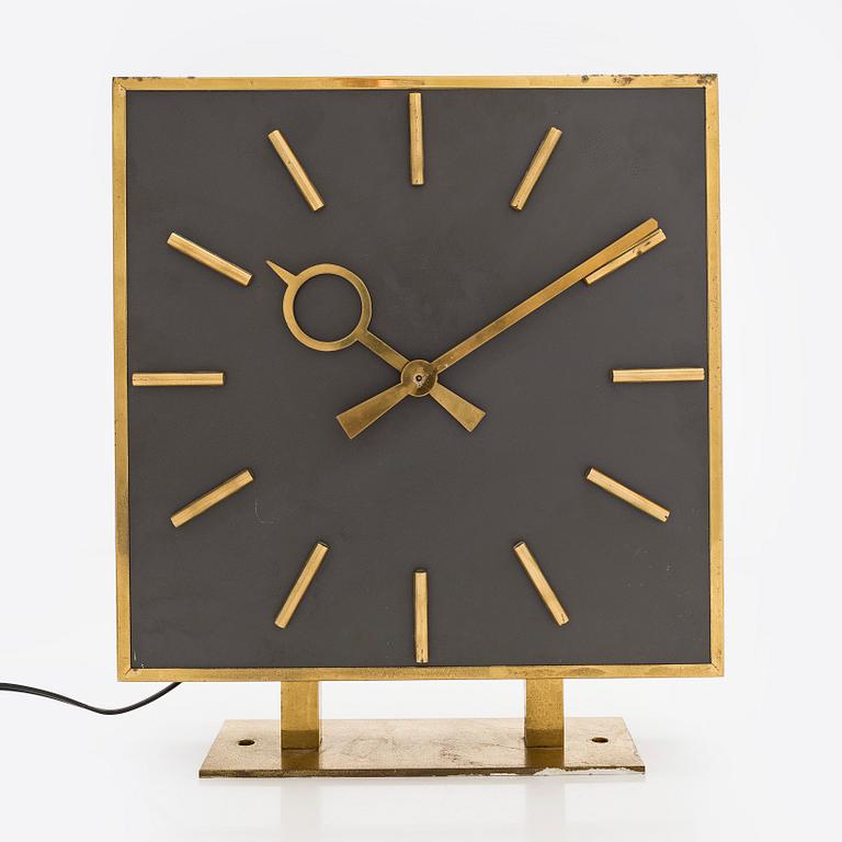 Wall clock, made to order, for The copper House,   Arkkitehtitoimisto Blomstedt & Lampén 1958.