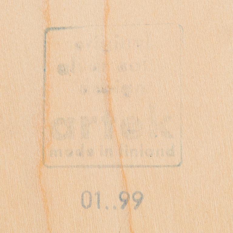 Alvar Aalto, dining table / conference table, model E86 for Artek 1999.