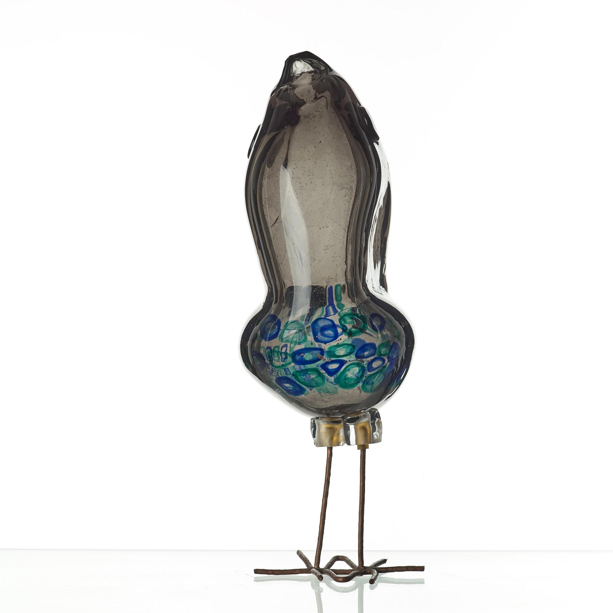 Alessandro Pianon, An Alessandro Pianon glass 'Pulcino' glass bird, Vistosi, Italy 1960's.