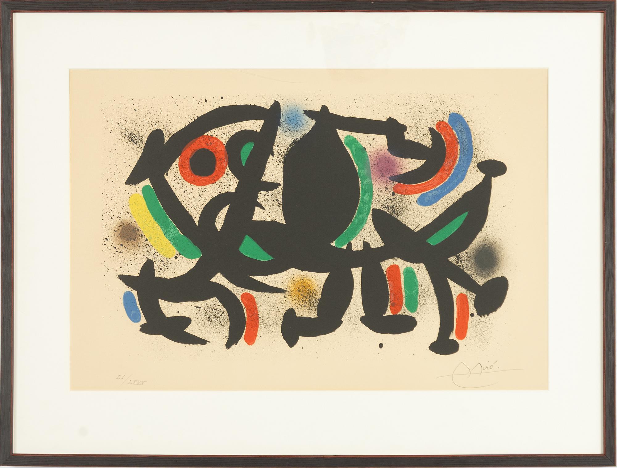 Joan Miró, Ur "Lithigraphe I".